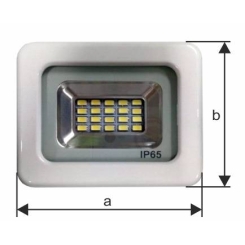 Прожектор LED RIGHT HAUSEN ECO SUPER WHITE 50W 6500K IP65 білий