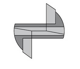 176.200.11 Фреза HW D=20 I=40 L=87 S=10x35 Z=2+1