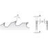 277.024.12W Пила HW D=300 F=80 Z=24+4 K=4,0/2,8 <=18