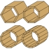 836.190.11 Фреза  HM A=25 D=22,2 I=10 S=6,35