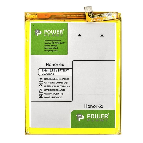 Акумулятор PowerPlant Huawei Honor 6X (HB386483ECW) 3270 мАг
