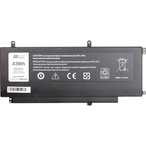 Акумулятор для ноутбуків DELL Inspiron 15 7547 (D2VF9) 11.1V 43Wh (original)