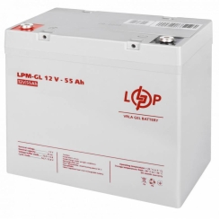 Аккумулятор гелевий LPM-GL 12V - 55 Ah
