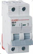 Автоматичний вимикач ONESTO 2п С 63А MCB 6kA (KC6-K)