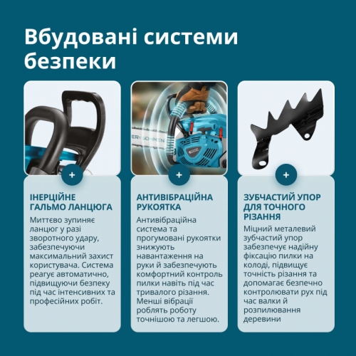 Бензинова пила KS CS40G-20