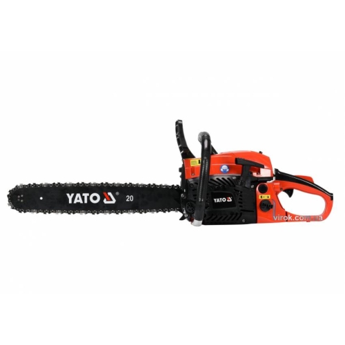 Бензопила ланцюгова YATO 56.5 см³ 2.5 кВт шина- 20" (48 см)