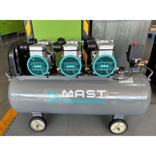 Безмасляний поршневий компресор Mast MOF1680/3x1500-120L