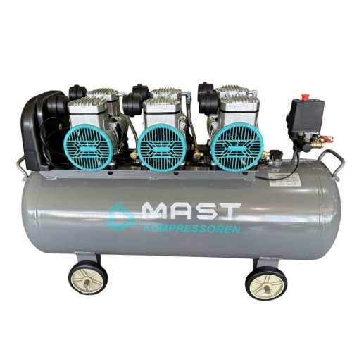 Безмасляний поршневий компресор Mast MOF1680/3x1500-120L