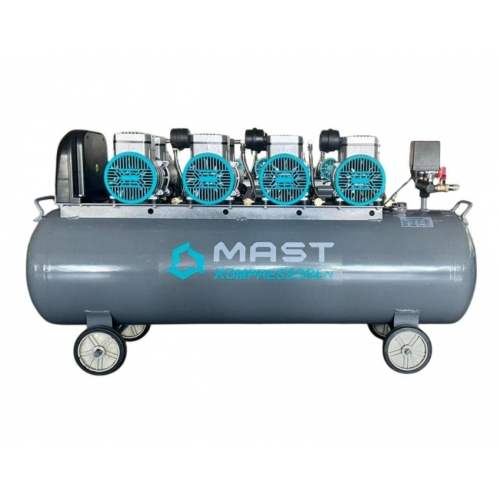Безмасляний поршневий компресор Mast MOF1680/4x1500-160L