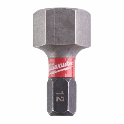 Біта  SHOCKWAVE MILWAUKEE, Hex12, 25 мм, (2шт)