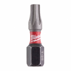 BIT SHOCKWAVE MILWAUKEE, TX25, 25 мм, (2 шт.)
