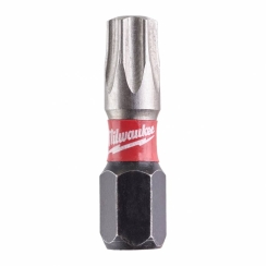 BIT SHOCKWAVE MILWAUKEE, TX30, 25 мм, (25 шт.)