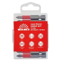 Біти S2 PH1×50 мм, 10 шт. Vitals Master