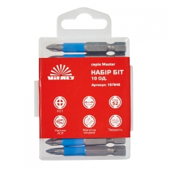 Біти S2 PZ1×50 мм, 10 шт. Vitals Master