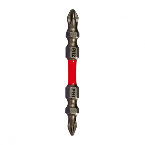 Біти S2 двосторонні PH1+PH2×65 мм, 10 шт. Vitals Master