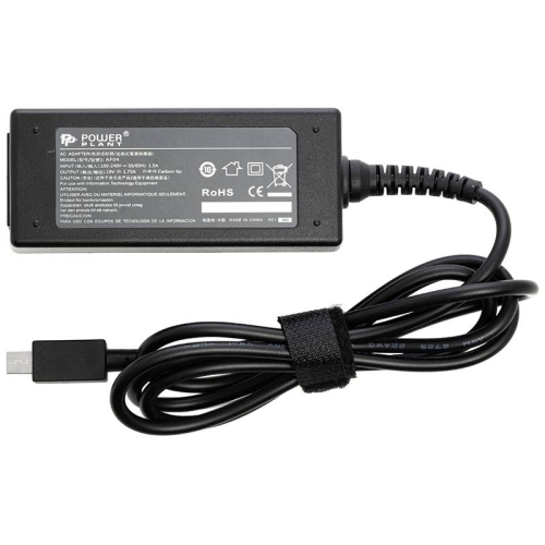 Адаптер для ноутбука PowerPlant ASUS 220V, 19V 33W 1.75A (mini USB)