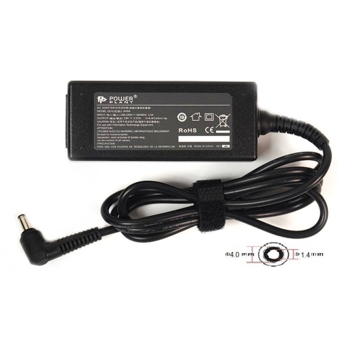 Адаптер для ноутбука PowerPlant ASUS 220V, 19V 45W 2.37A (4.0*1.4)