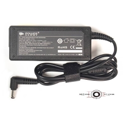 Адаптер для ноутбука PowerPlant ASUS 220V, 19V 65W 3.42A (4.0*1.35)