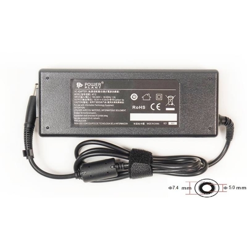 Адаптер для ноутбука PowerPlant HP 220V, 18.5V 120W 6.5A (7.4*5.0)