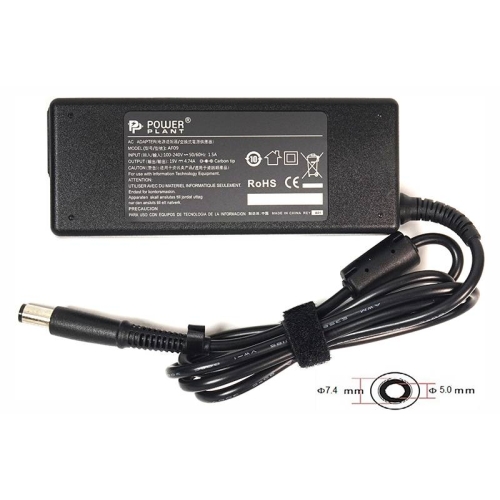 Адаптер для ноутбука PowerPlant HP 220V, 19V 90W 4.74A (7.4*5.0)