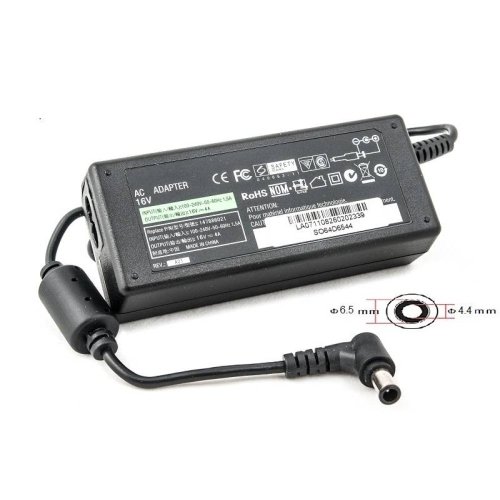 Адаптер для ноутбука PowerPlant SONY 220V, 16V 64W 4A (6.5*4.4)
