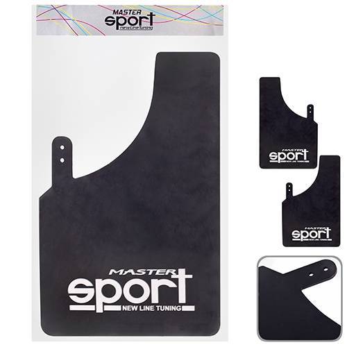 Бризковики MASTER SPORT чорний (малий) 2шт