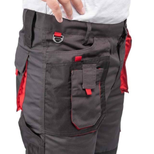 Брюки робочі 80% поліестер, 20% бавовна, щільність - 260 г/м², M INTERTOOL SP-3012