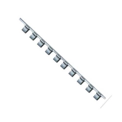 Тримач для головок (планка) 1/2" * 260 * 12PCS TOPTUL BKAC1612