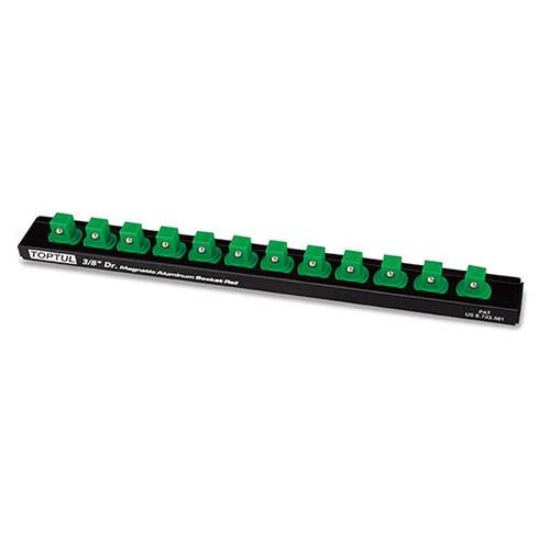 Тримач для головок (планка магнітна) 1/2"*260*10PCS TOPTUL PBKB4B2610