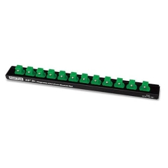 Тримач для головок (планка магнітна) 1/4"*260*14PCS TOPTUL PBKB2B2614