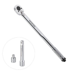 Ключ динамометричний 1/2", 28-210 Нм, перехідник 1/2"×3/8", подовжувач 125 мм 1/2",STORM INTERTOOL XT-9007