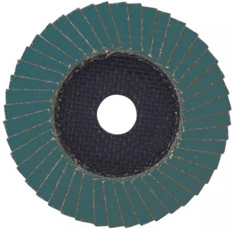 Диск пелюстковий ZIRCONIUM MILWAUKEE SL 50/125, зерно 80, Ø 125мм