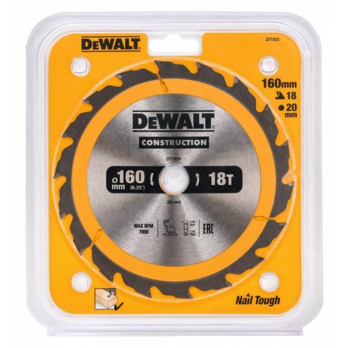 Диск пильний DEWALT DT1931