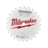 Диск пильний MILWAUKEE, Ø184/15,8мм, 24 зуб.