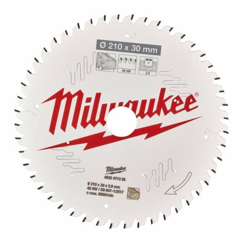 Диск пильний MILWAUKEE, Ø235/30мм, 60 зуб.