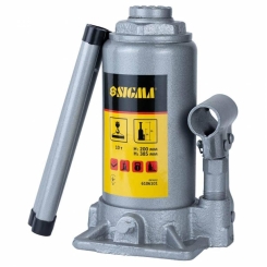 Домкрат гідравлічний пляшковий 10т H 200-385мм Standard Sigma (6106101)
