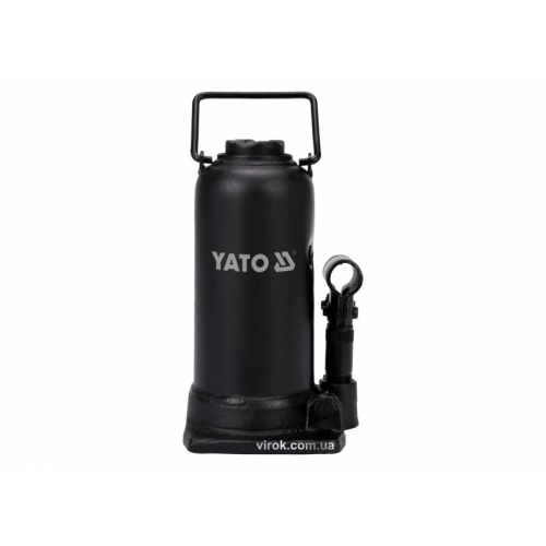 Домкрат гідравлічний стовпцевий YATO: 12 т H=230 - 505 мм