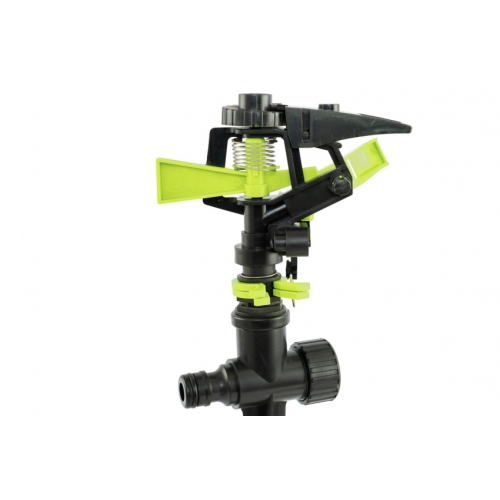 Дощователь пульсуючий MASTERTOOL 1/2" 3 режими 20 метрів 92-9323