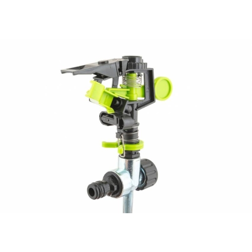Дощователь пульсуючий MASTERTOOL 1/2" металевий кілочок 3 режими 20 метрів 92-9329