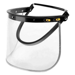 Екран захисний для обличчя, PVC, кріплення на каску INTERTOOL SP-0034