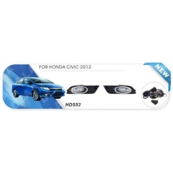Фари додаткова модель Honda Civic / 2012 / HD-552-W / e-wiring