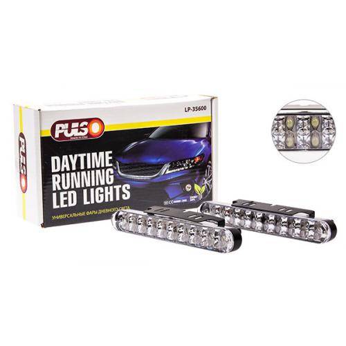Фари доп/денного світла LP-35600 DRL 30LED/4W/12V/пластик/190*26mm/з поворотами