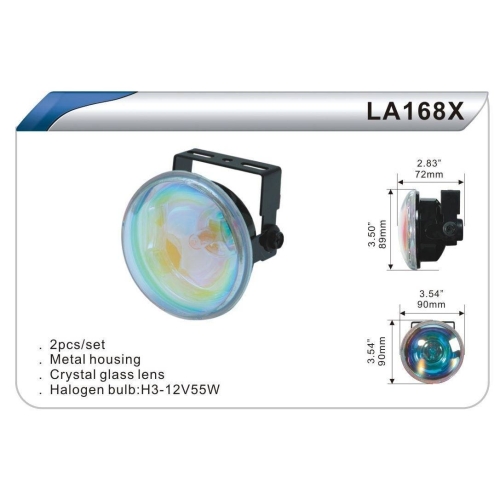 Фари дод. DLAA 168 ХRY/H3-12V-55W/D=90мм