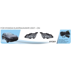 Фари доп.модель Hyundai Elantra/2006/HY-261W/ел.проводка