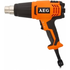 Фен технічний мережевий AEG: 1500 Вт, 2 t°.реж: 300°/560°C, потік 253-420 л/хв (4935441015)