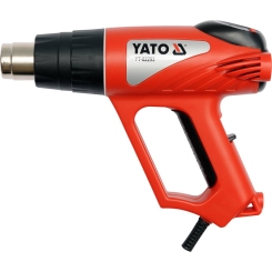 Фен технічний мережевий YATO. W= 2000 Вт 0~600° з регулятором температури (LCD) 6 аксесуари [5]