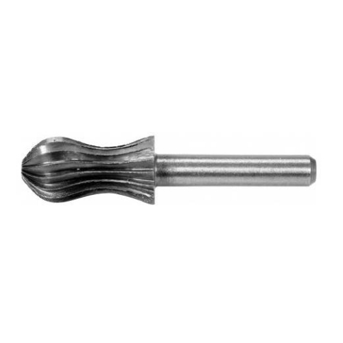 Фреза грушоподібна по металу YATO: D=13x25/55мм, HSS 4241, хвостовик-D=6мм