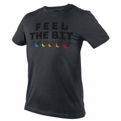 Футболка з принтом, FEEL THE BIT, розмір XXXL
