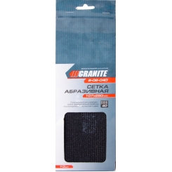 GRANITE Сітка абразивна зерно 40 107*280 мм, 10 шт GRANITE Арт.: 8-02-040