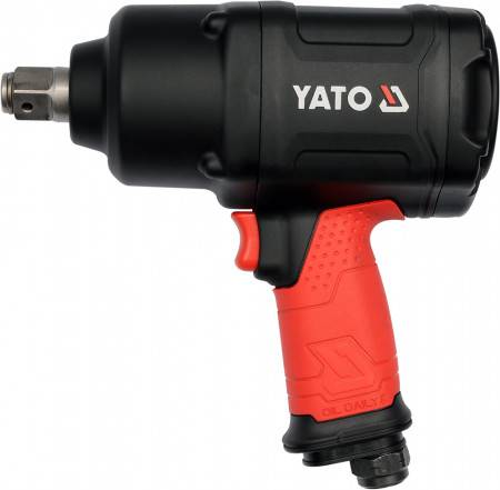 Гайковерт ударний пневмат-й YATO. до квадр. 3/4", F= 1680 Nm, 5500 об/хв, повітря-198 л/хв